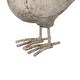 preview thumbnail 4 of 3, Seagull Figurine Sculpture, Cement Table Statue - Weathered White - 6 H x 3 W x 8 L Inches