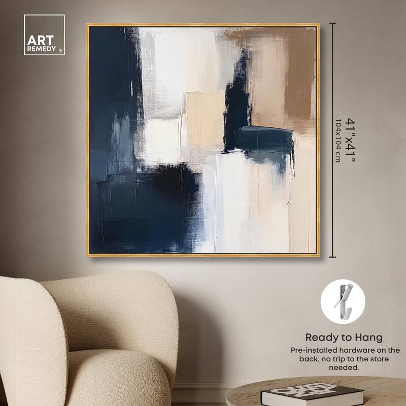 Stormy Hues III Canvas by Art Remedy