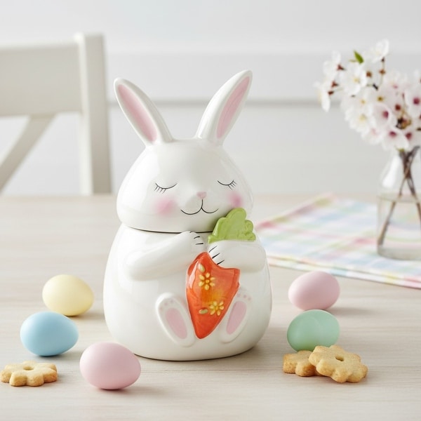 10 Strawberry Street Bunny Patch Canister Collection - Bed Bath