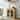 Glass Arched Door Buffet Cabinet, Wood Sideboard with Adjustable Shelf