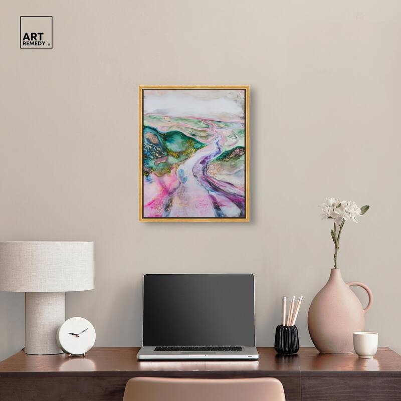 Noir Pulse II Canvas by Art Remedy
