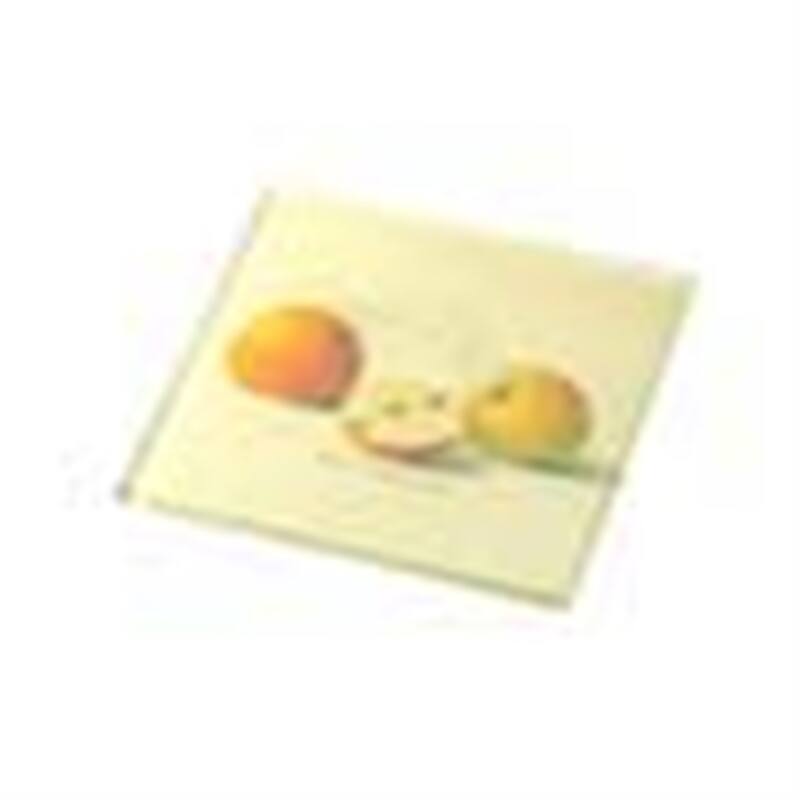 Glass Fruit Coasters S/4- A - A