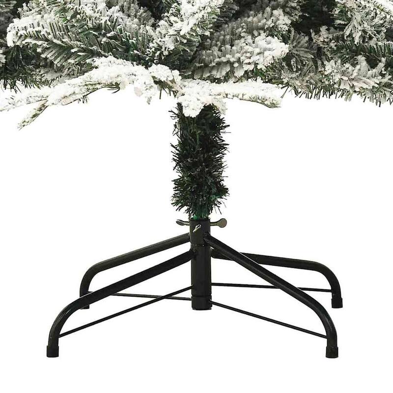 vidaXL Artificial Christmas Tree Green 47.2" PVC