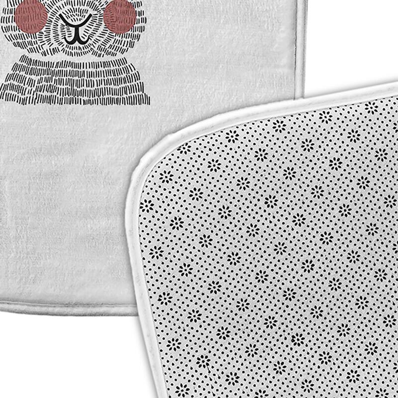 Bunny Triplets Bathmat