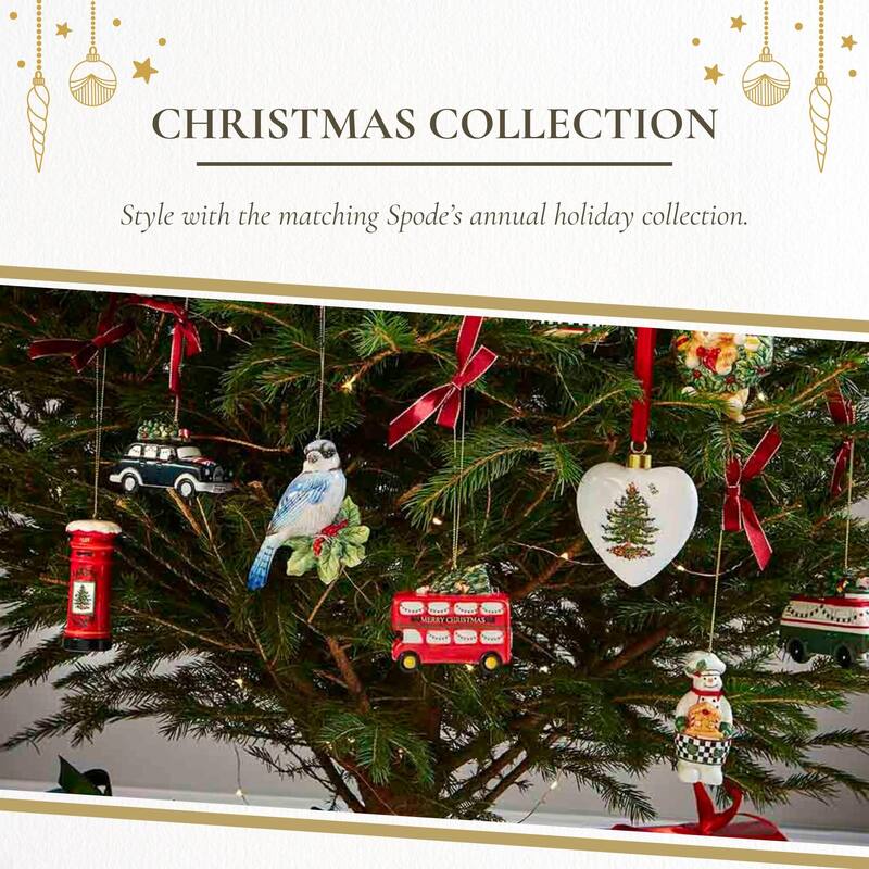 Spode Tree Brit Taxi Ornament