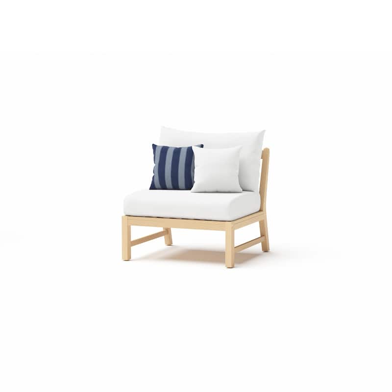 Kooper 6 Piece Sunbrella Outdoor Patio Sectional with Table