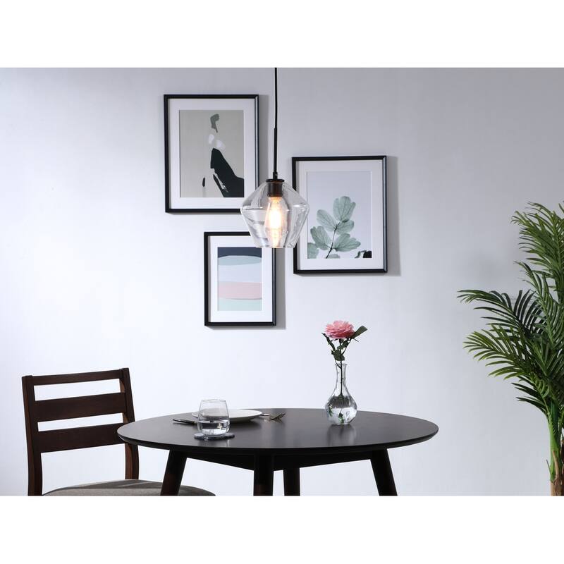 Gerald 1-Light Glass Pendant