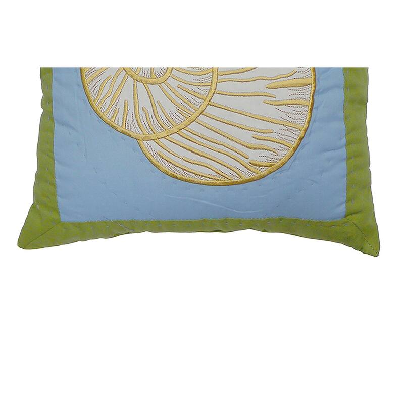 14" x 14" Treasure Needlepoint Throw Pillow