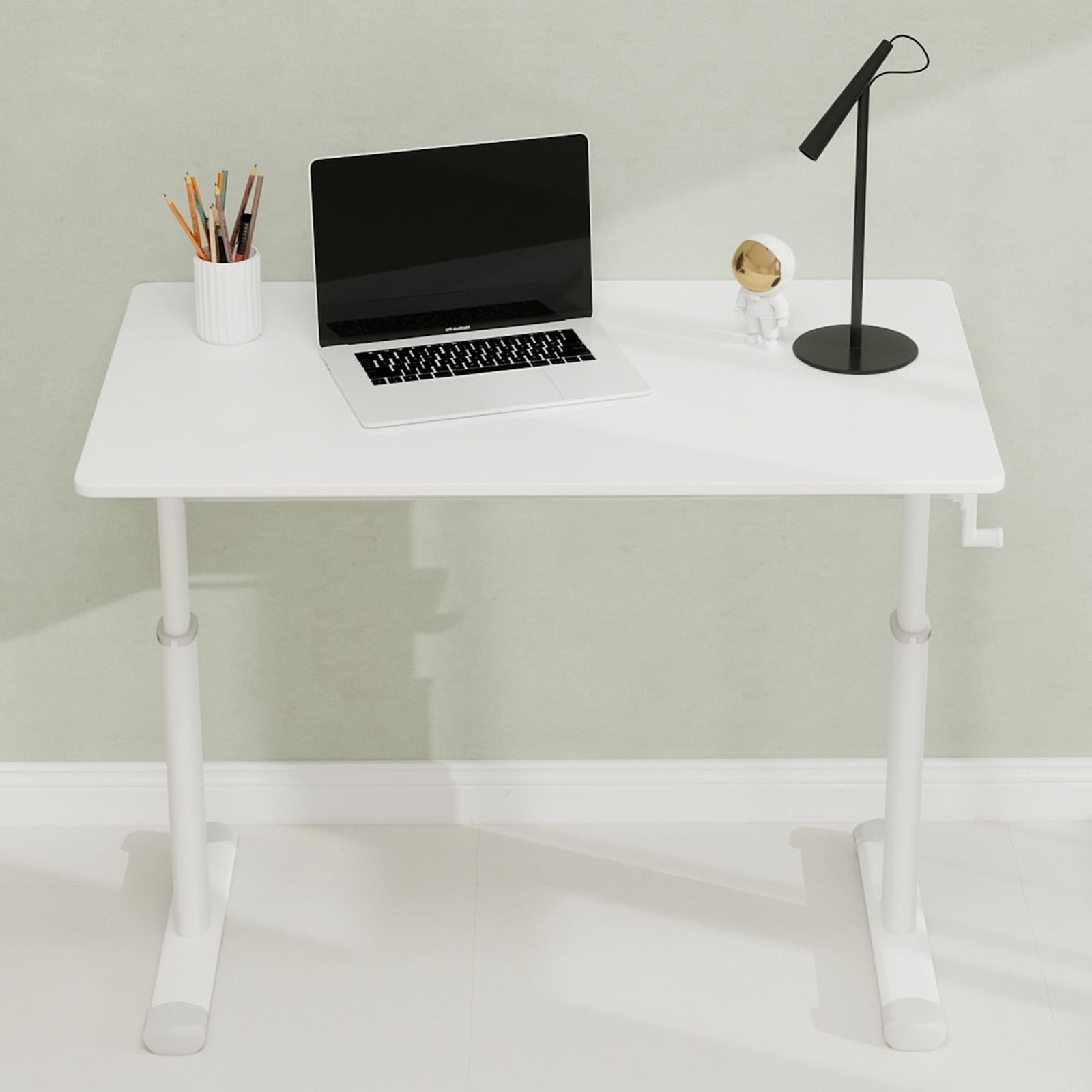 Adjustable compact design study desk suitable for children and adults