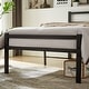 preview thumbnail 9 of 13, Durable Twin Bed Frame with Heavy Duty Metal Construction Noise Free And Functional