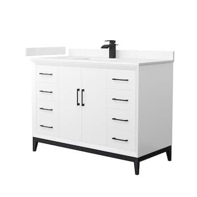 Wyndham Collection WCH818148S-VCA-UNSMXX Amici 48" Free Standing