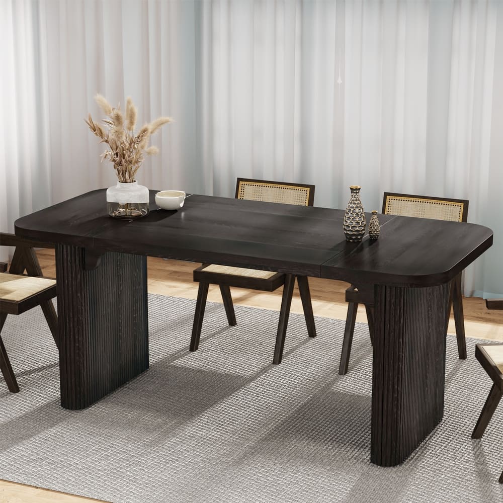 63'' Computer Desk for Home Office, Simple Rectangular Writing Table for Study Room Bedroom