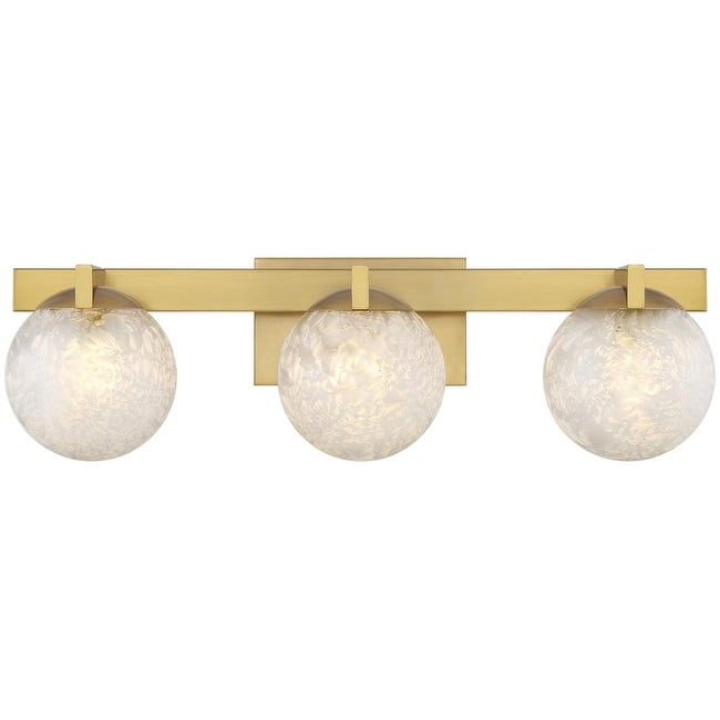 Savoy House 8-1017-3 Darien 3 Light 25" Wide Vanity Light - Warm Brass