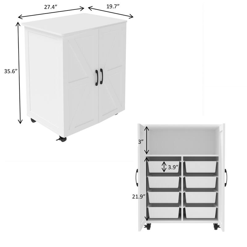 Rice door storage cabinet, exquisite craftsmanship to create, strong and durable, large capacity storage