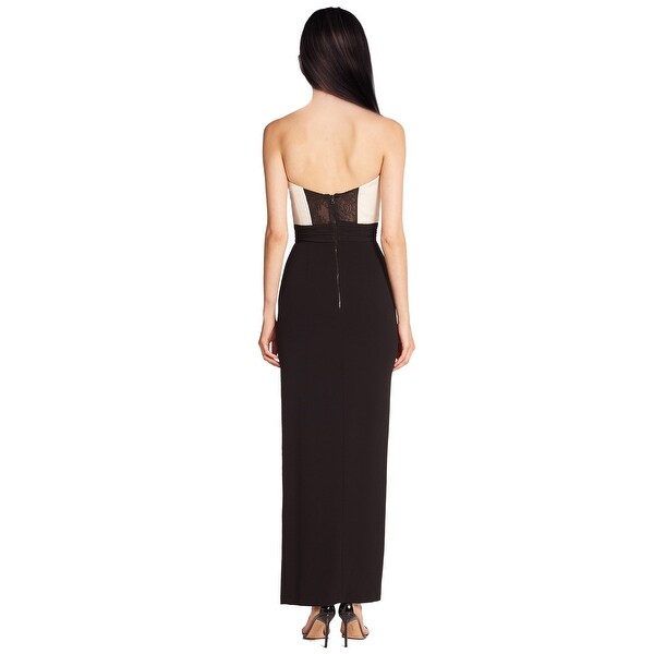 tuxedo evening gown