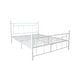 preview thumbnail 8 of 7, Twin Size Modern Comfort Style Metal Bed Frame with Headboard and Footboard