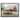Lumagallerie American Red Truck Independence Day Framed Canvas