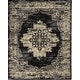 preview thumbnail 33 of 135, Nourison Grafix Distressed Vintage Medallion Area Rug 9' x 12' - Black