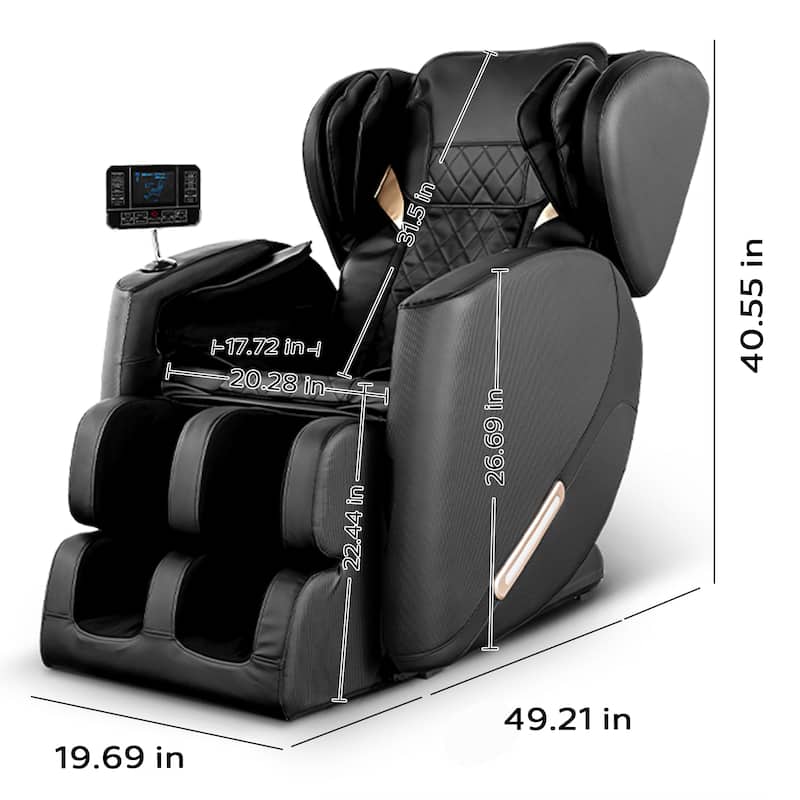 Massage Chair Recliner with Zero Gravity with Full Body Air Pressure