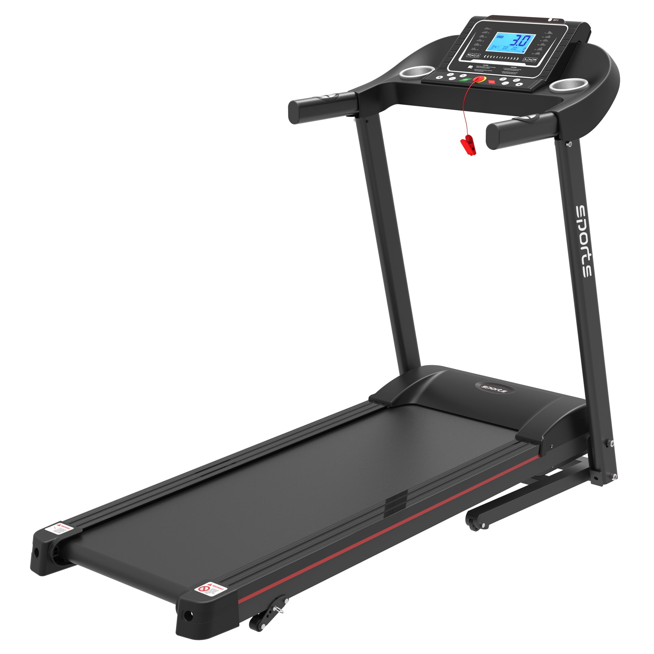 Moda Exercise Running Machine with 5" LCD Display for Home Use