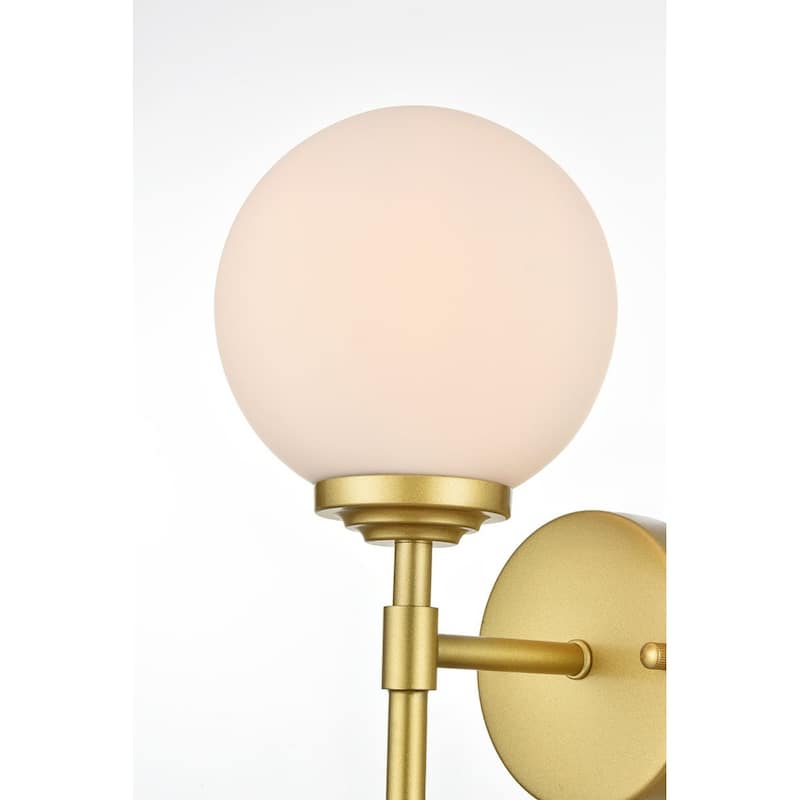 Elegant Lighting LD7301W6 Ansley 12" Tall Bathroom Sconce