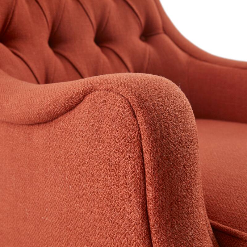 Madison Park Elle Button Tufted Accent Chair