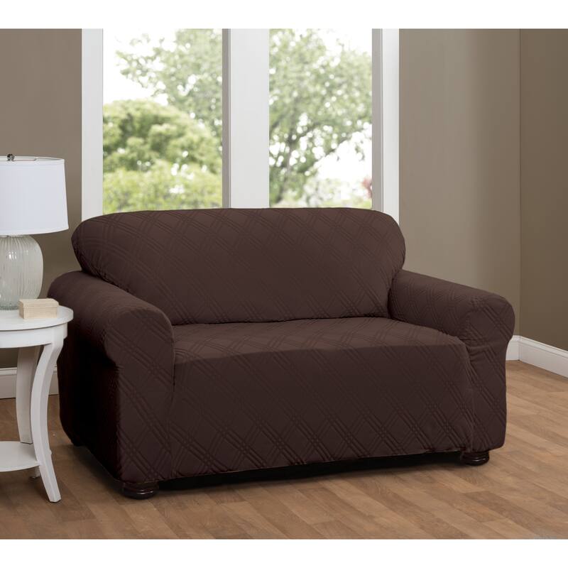 Stretch Sensations Stretch Double Diamond Sofa Slipcover