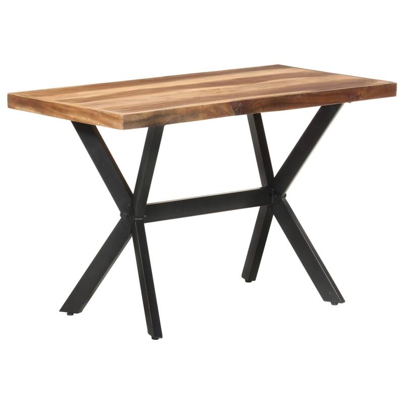 vidaXL Solid Wood Dining Table with Honey Finish Wooden Furniture Multi Sizes