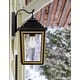 preview thumbnail 3 of 4, Crystorama Lighting Group HAW-601 Hawkins 14" Tall Outdoor Wall Sconce