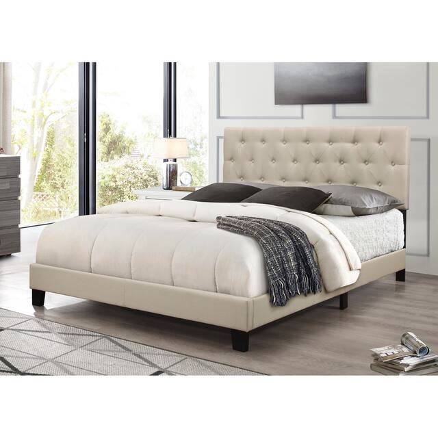 Copper Grove Gargan Upholstered Panel Bed