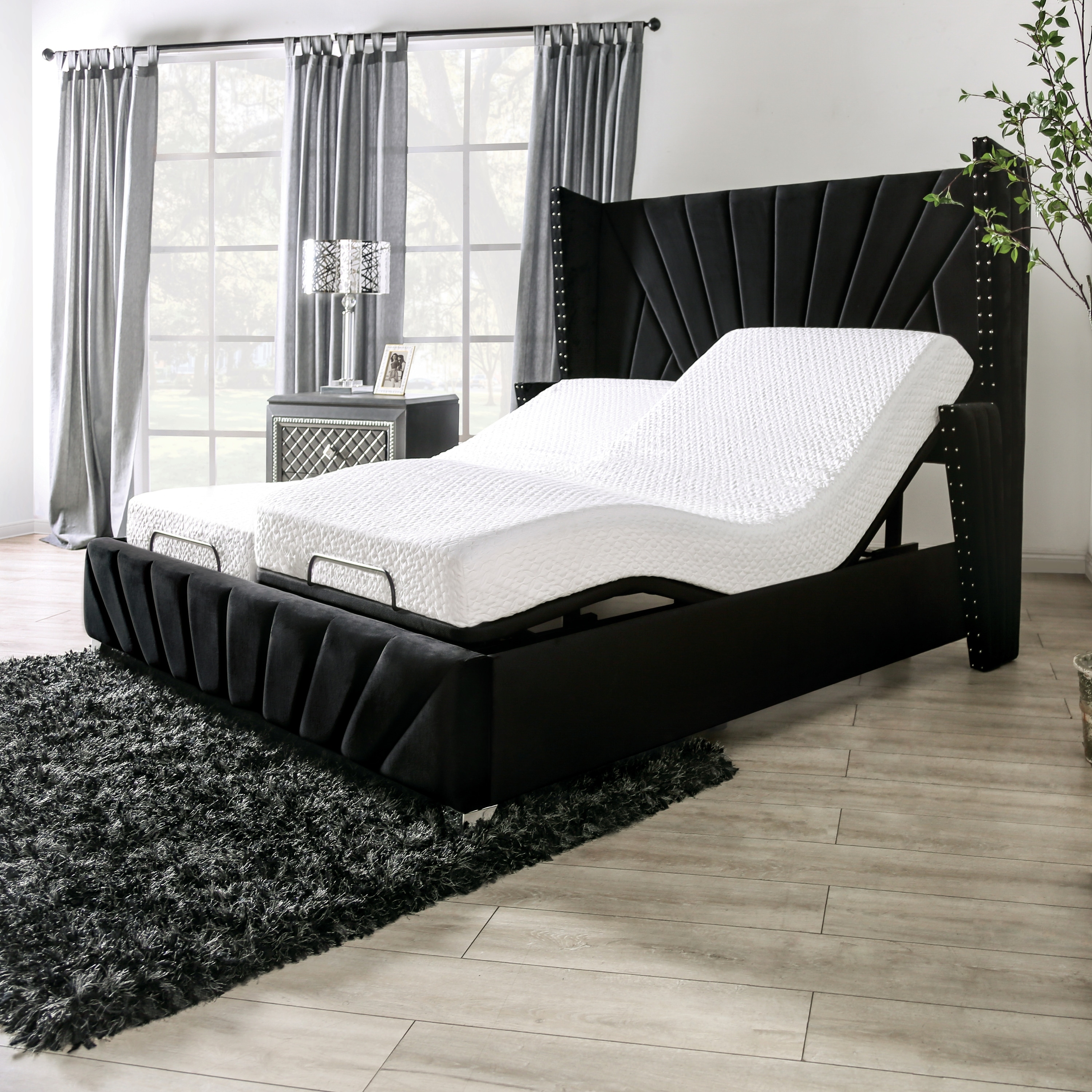 Full xl deals adjustable bed frame