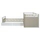 preview thumbnail 14 of 46, L-shaped Space-Saving Twin Loft and Twin Platform Bed Kids Bed with 7 Drawers and Full Guardrails,Ample Storage