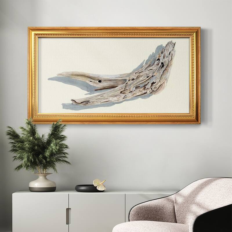 Driftwood Study III Premium Framed Canvas- Ready to Hang