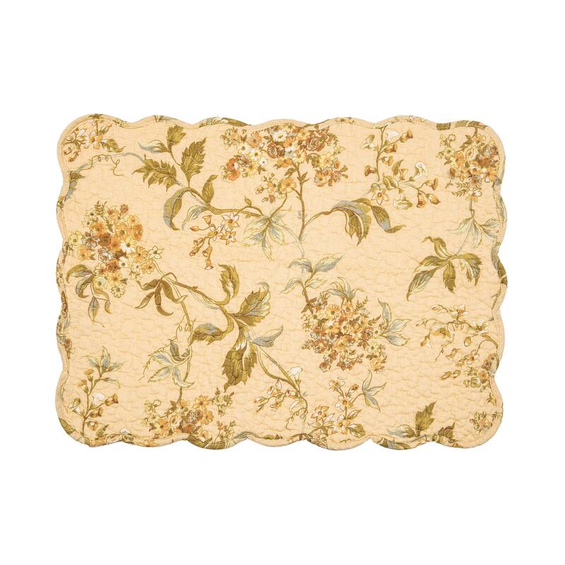 Audrey Quilted Placemat Set 6