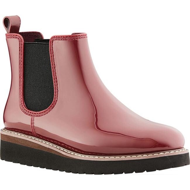 Shop Cougar Women S Kensington Waterproof Chelsea Boot Crimson Gloss Rubber Overstock 30293157 Us Women S 10 Wms 10 M Medium
