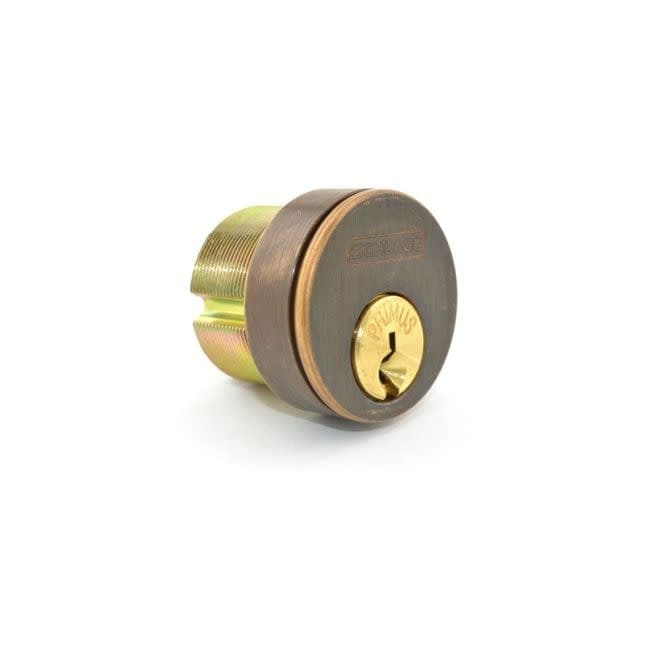 New Oil Rubbed Bronze 1 1//8/" Schlage Everest Mortise Cylinder Adams-Rite Cam