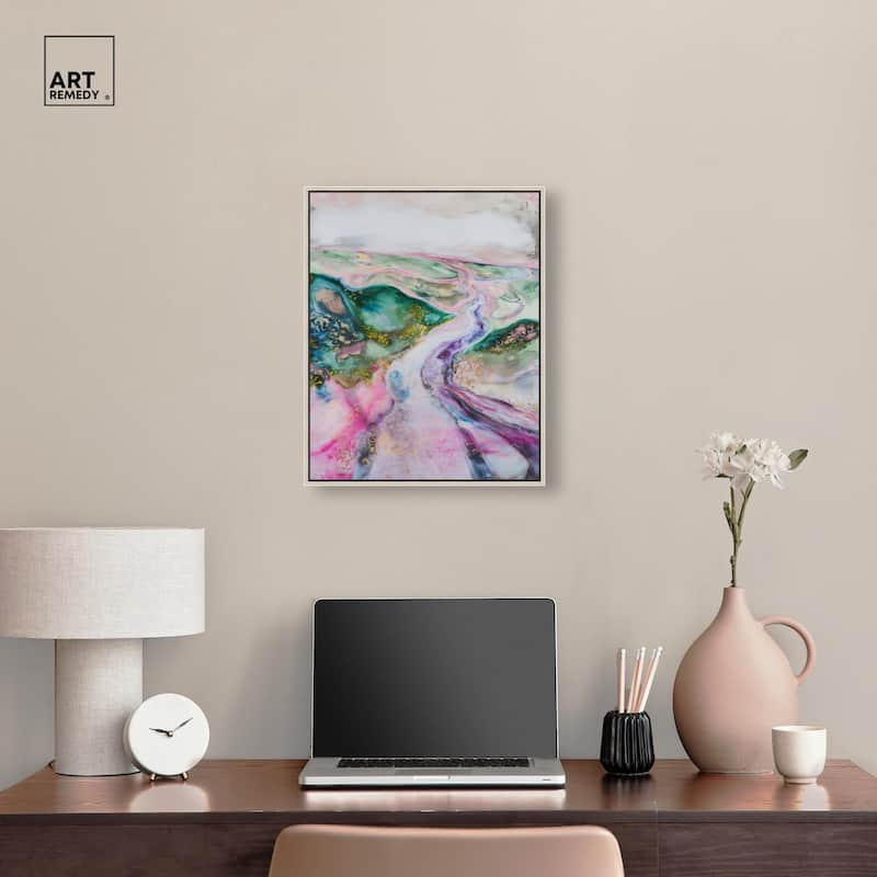 Noir Pulse II Canvas by Art Remedy