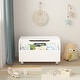 preview thumbnail 1 of 3, Kids Toy Storage Organizer with Front Bookshelf White