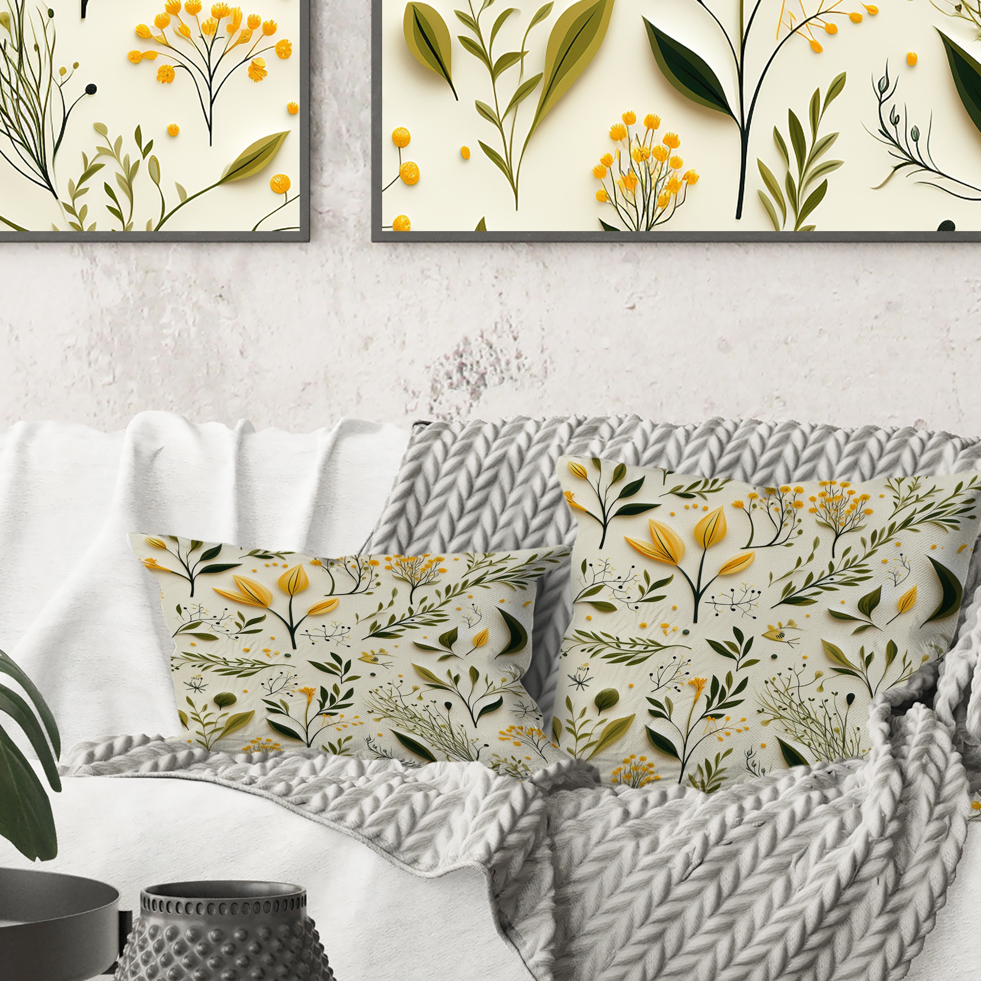 DESIGN ART Throw Pillows Bed Bath Beyond