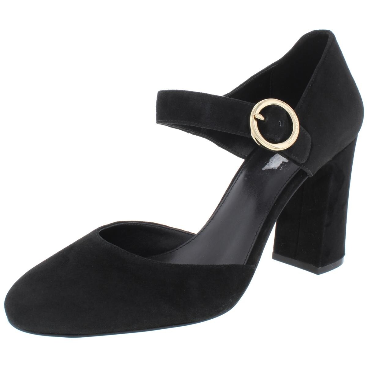 black mary jane heels