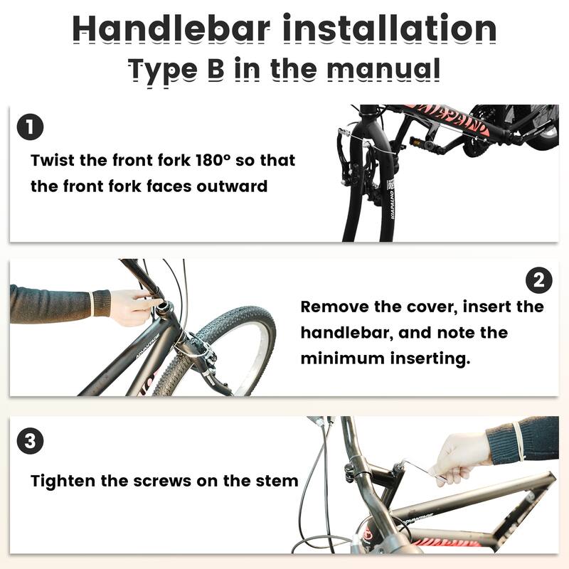 Unisex Mountain Bike - Carbon Steel Frame, Multiple Speeds, Dual V-Brake - 21