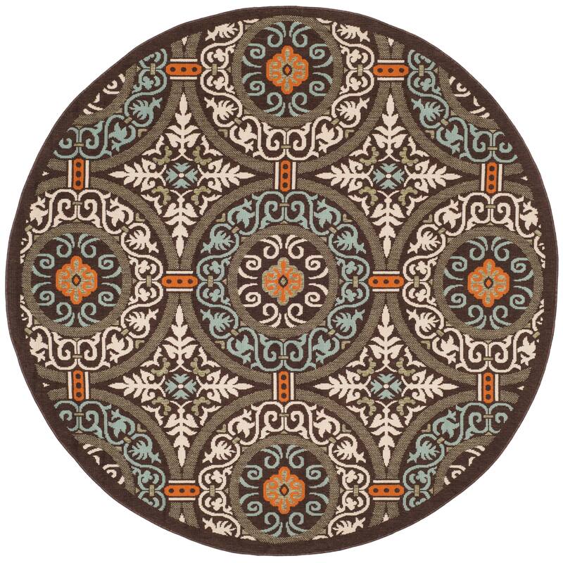 SAFAVIEH Veranda Rexhie Indoor/ Outdoor Waterproof Patio Backyard Rug