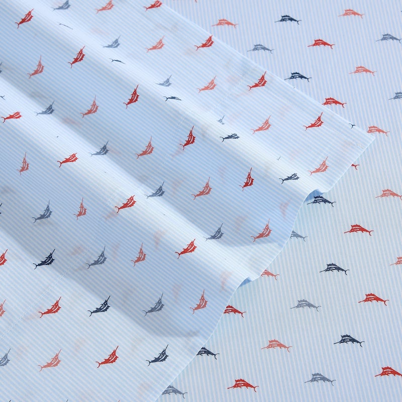 Tommy Bahama Cotton Printed Sheet Sets and Pillowcase Pairs