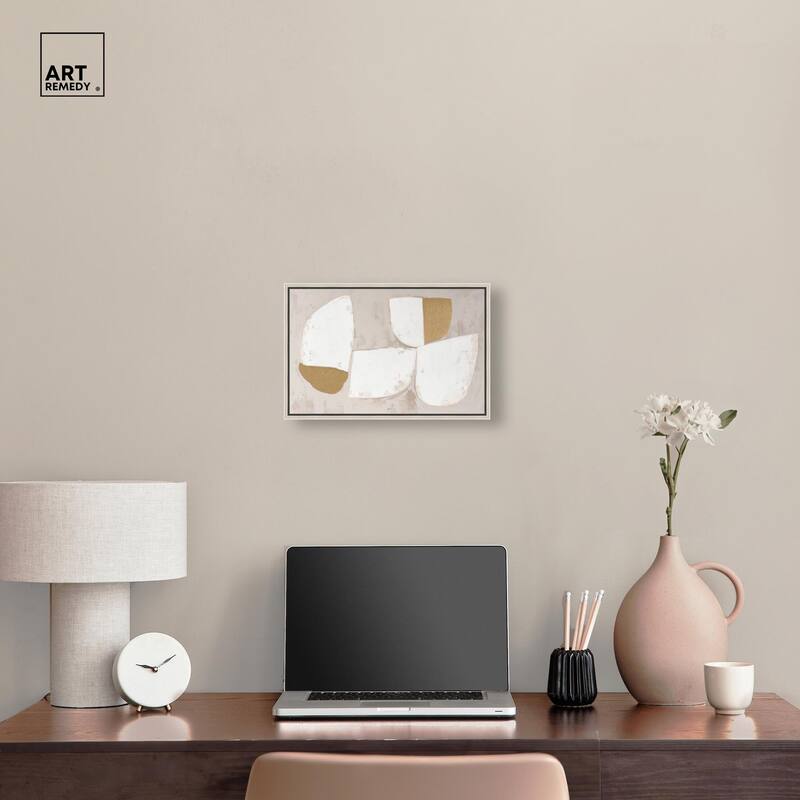 Gilded Cairn III Canvas by Art Remedy