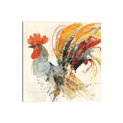 iCanvas "Festive Rooster II" by Albena Hristova Canvas Print