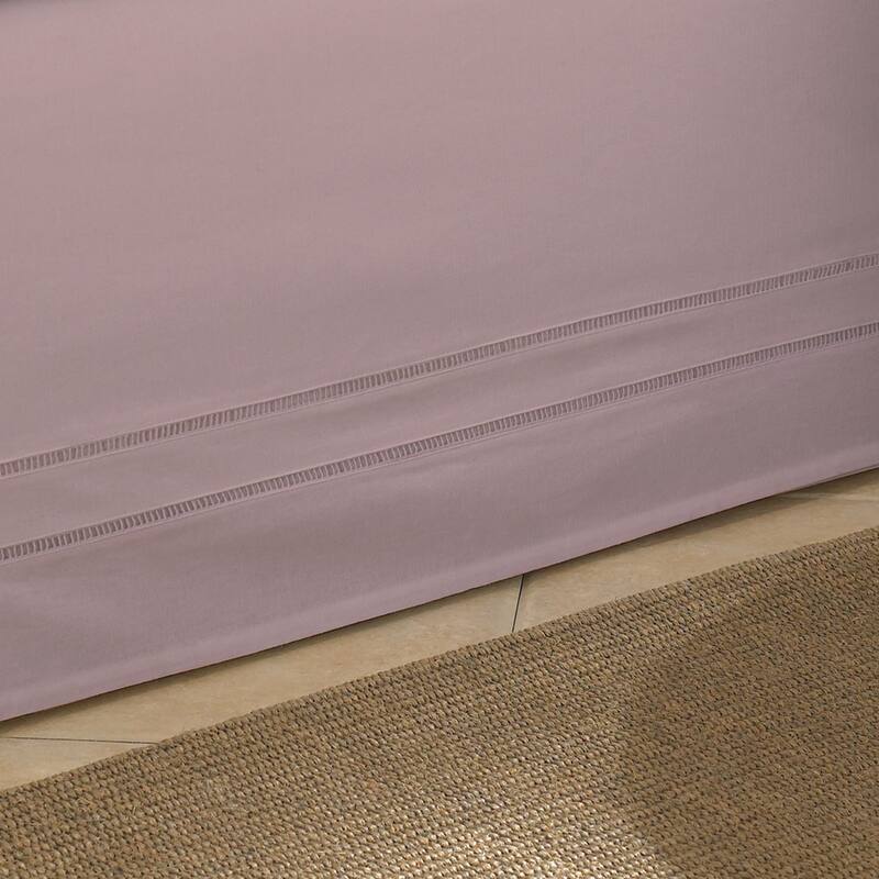 Linenweave Hemstitch 15 Inch Bed Skirt