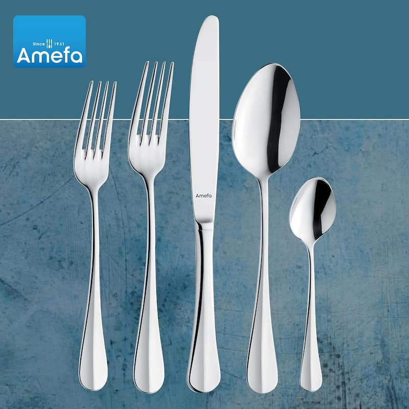 Amefa Baguette 20 Piece 18/10 Stainless Steel Flatware Set