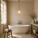 preview thumbnail 11 of 15, Modern Gold 1-Light Hand-blown Teardrop Glass Pendant Light for Kitchen Island - 7.8" W x 11.2" H