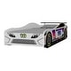 preview thumbnail 5 of 4, Furniture of America Merlin Modern Race Car-Shaped Twin Bed