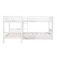preview thumbnail 12 of 15, Twin L-Shaped Bunk bed with Drawers-Gray